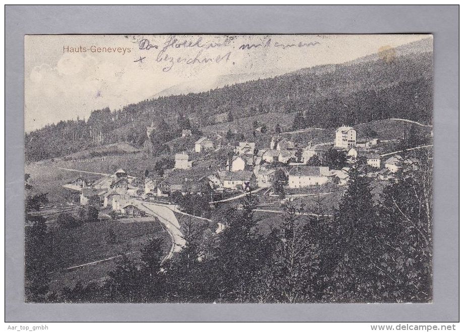 NE Hauts Geneveys 1914.II.17 Ambulant 1554  Vue Générale Photo Fehlmann - Geneveys