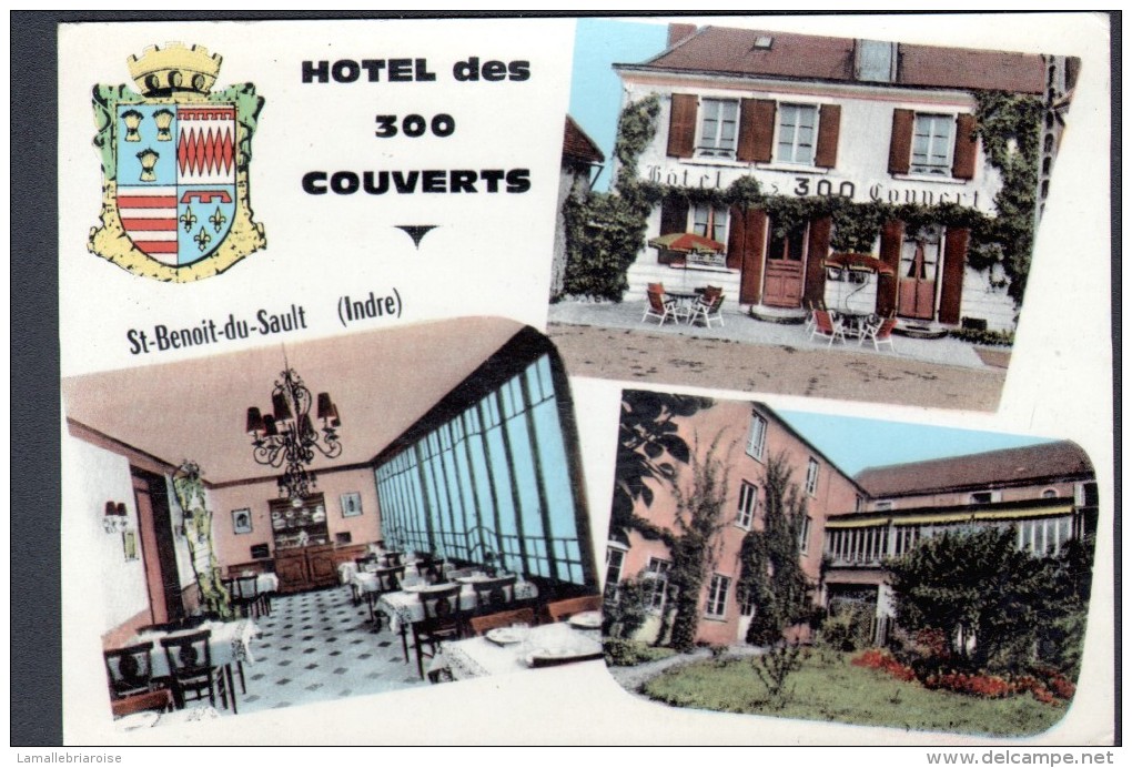 36 - St BENOIT DU SAULT - HOTEL DES 300 COUVERTS - Autres & Non Classés