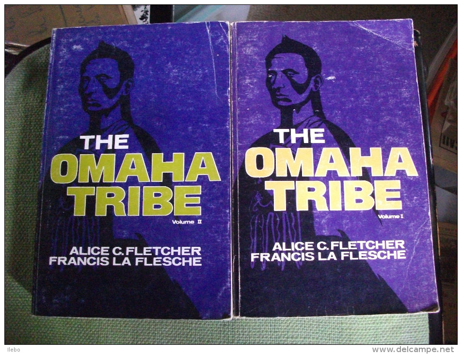 The Omaha Tribe De Fletcher Flesche 2 Volumes Ethnologie Indiens Photos 1972 USA - USA