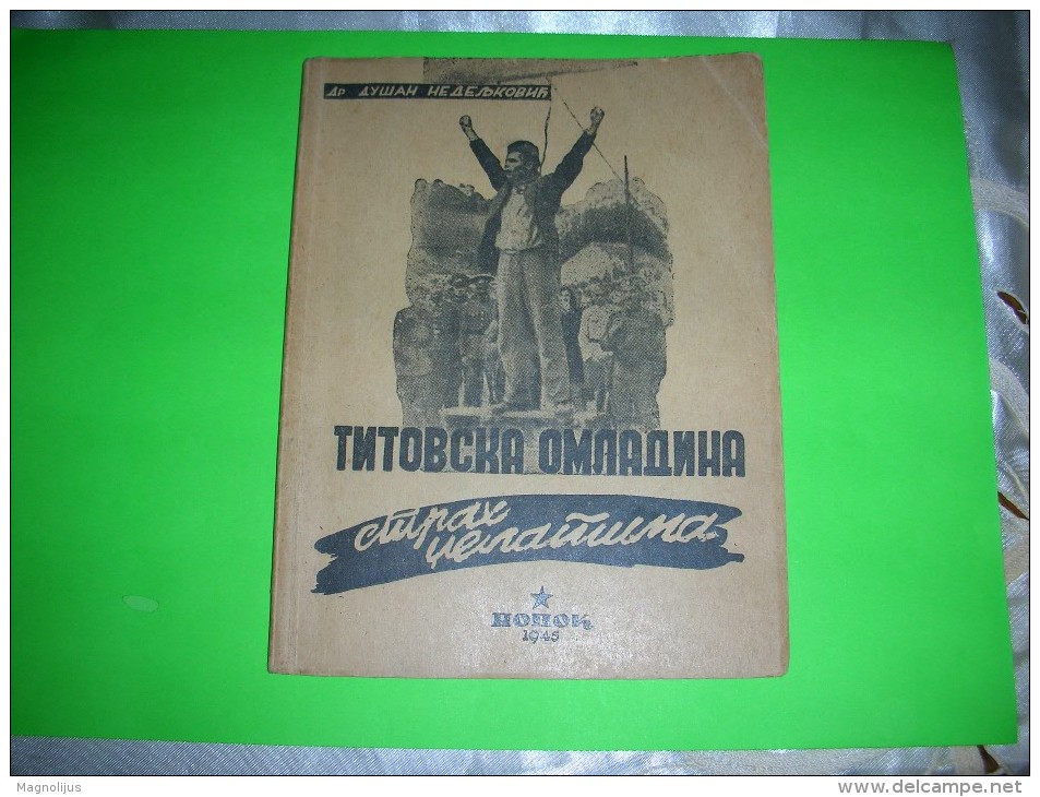 Yugoslavia,communist Party Book,Tito Partisans,Peoples Liberation Front WW II,chetniks War Crimes,dr Dusan Nedeljkovic - Documenti Storici