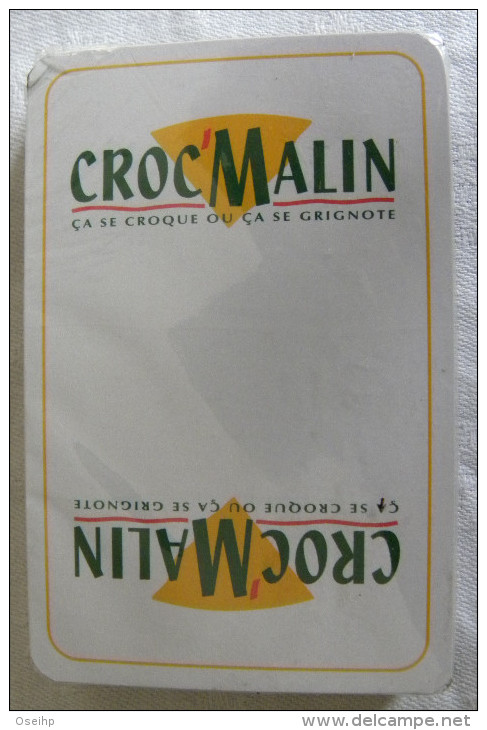 Jeu De Cartes 32 Cartes à Jouer Héron NEUF Pub CROC' MALIN ça Se Croque ça Se Grignote - 32 Cards