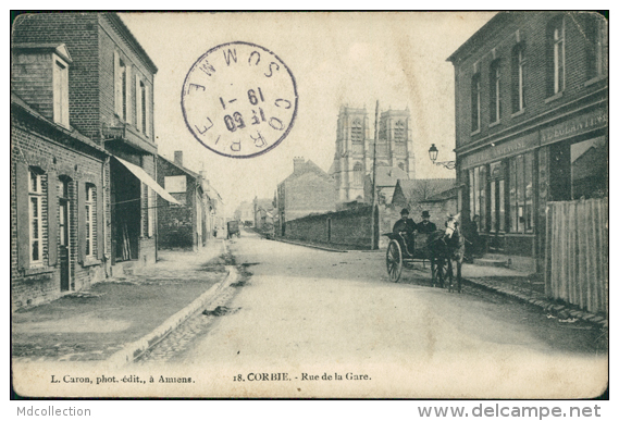 80 CORBIE / Rue De La Gare / - Corbie