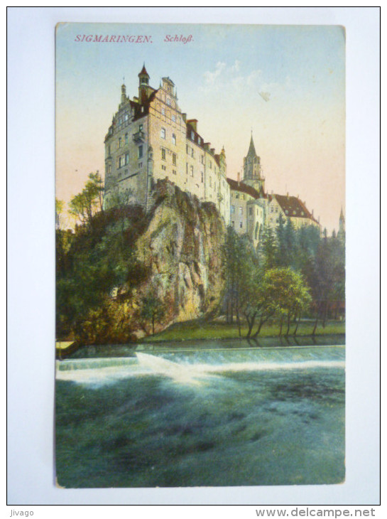 SIGMARINGEN  :  SCHLOSS  -  Carte Couleur   1929 - Sigmaringen