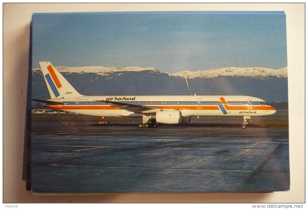 BOEING  757   AIR HOLLAND   PH AHF       EDITION PI N°  634   GENEVE AIRPORT - 1946-....: Moderne