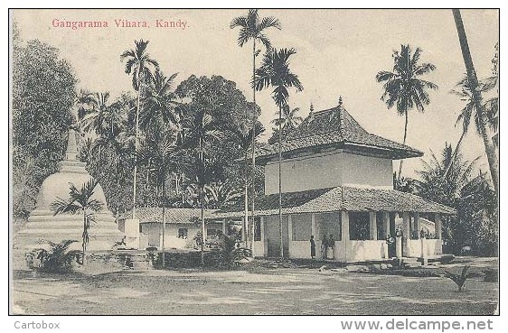 Ceylon, Kandy, Gangarama Vihara    (Sri Lanka) (Ceylan) - Sri Lanka (Ceylon)