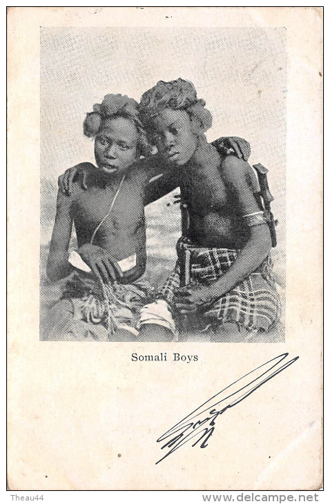 ¤¤   -   SOMALIE   -  Somali Boys En 1907  -  ¤¤ - Somalie