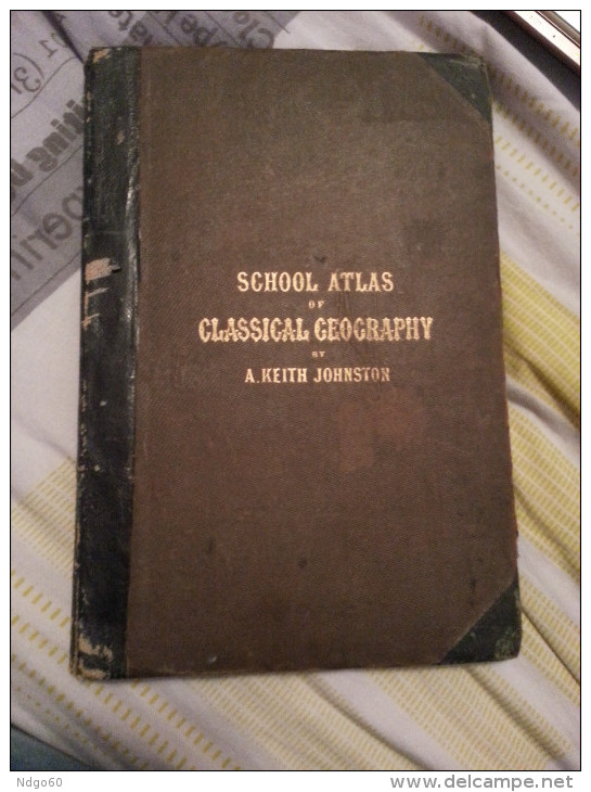 School Atlas Of Classical Geography - 1850-1899