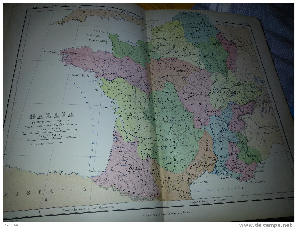 School Atlas Of Classical Geography - 1850-1899