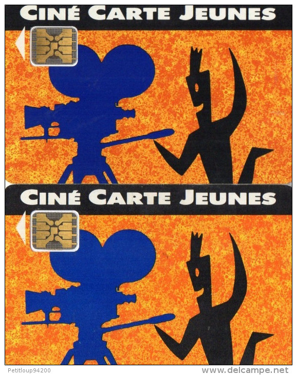 CINECARTES  PATHE CINEMA  Cine Carte Jeunes  SC4on/SC5on  (lot De 2) ***** - Cinécartes
