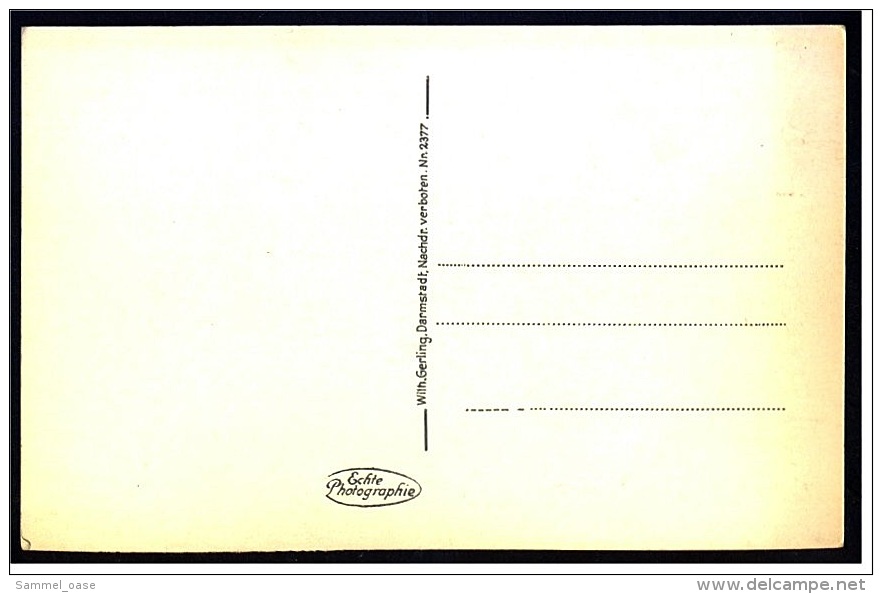 Erbach I. Odenwald  -  Schloß  -  Ansichtskarte Ca.1935    (3174) - Erbach