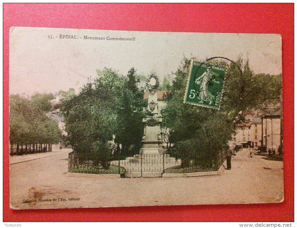 EPINAL - 88 - MONUMENT COMMÉMORATIF - 616 - - Epinal