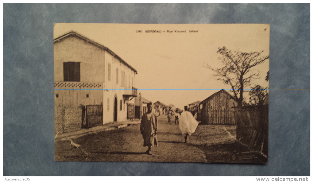 CPA - CARTE POSTALE - SÉNÉGAL - DAKAR - RUE VINCENT - Senegal