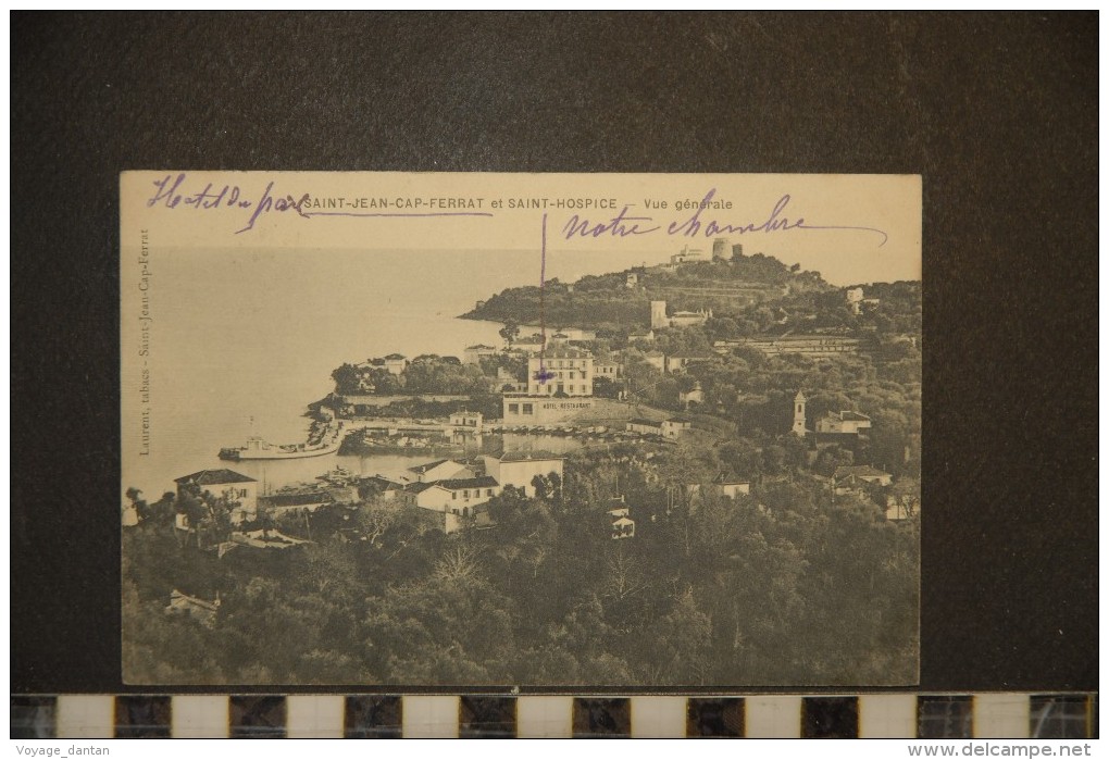 Saint Jean Cap Ferrat Et Saint Hospice - Vue Générale - CPA 1911 - Saint-Jean-Cap-Ferrat