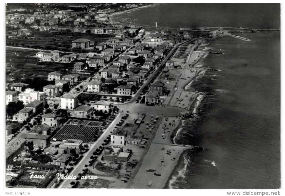 Italie - Fano Vue Aérienne - Fano