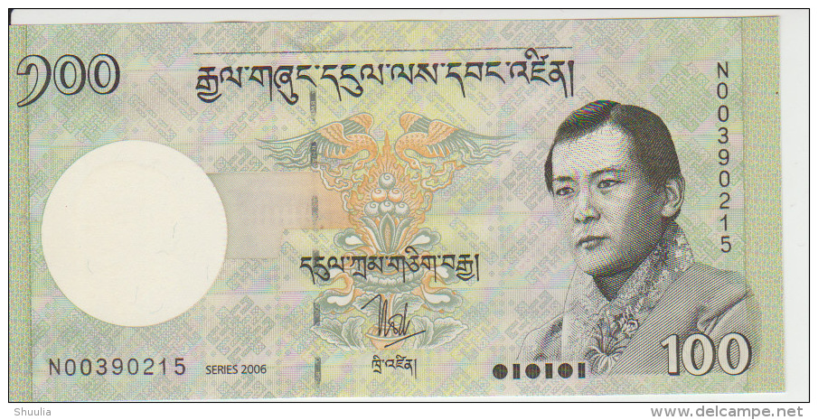 Bhutan 100 Ngultrum 2006 Pick 32 UNC - Bhoutan