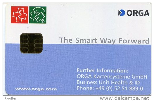 @+ Carte à Puce Sample : ORGA - The Smart Way Forward - Driver Test Card - Ausstellungskarten