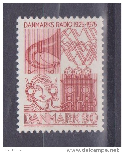 Denmark Mi 587 - Danish Broadcasting - Radio * * - Unused Stamps