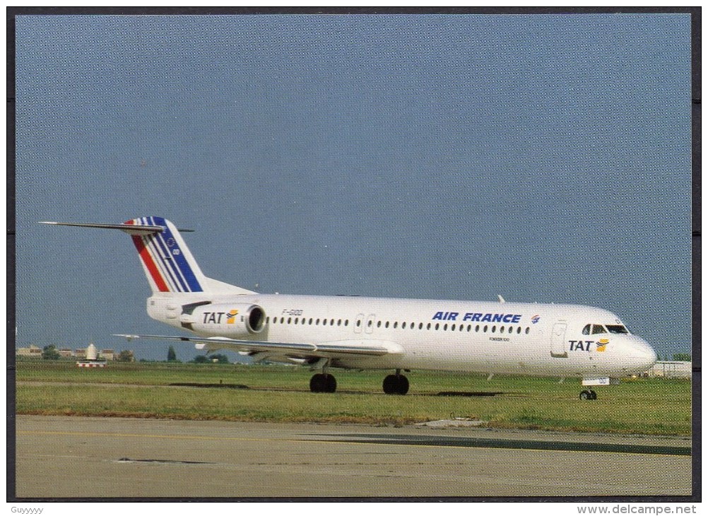Carte Postale - Fokker 100 - Air France TAT - Neuve - 1946-....: Moderne