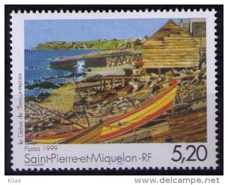 Saint Pierre And Miquelon 1999 Art, Painting MNH - Unused Stamps