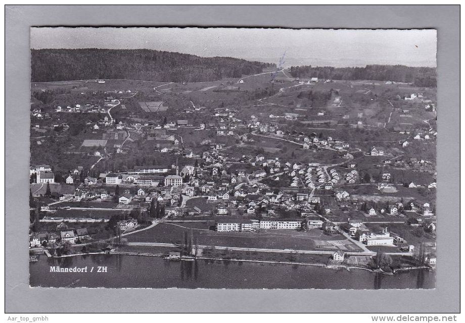 ZH MÄNNEDORF 1959.IX.15. Männedorf  Totalansicht Foto J. Gaberell - Männedorf