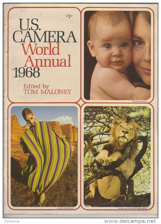 RA#41#10 U.S.CAMERA WORLD ANNUAL 1968/URSULA ANDRESS/FOTOGRAFI CLERGUE/GROTH/GOSTA PETERSON/KARSH - Pictures