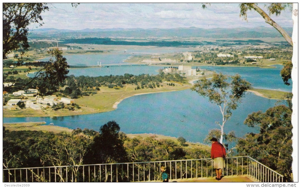 P3839 Lake Burley Griffin Canberra Australia   Front/back Image - Canberra (ACT)