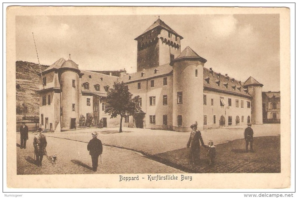 BOPPARD  --  Kurfürstliche  Burg - Rhein-Hunsrueck-Kreis