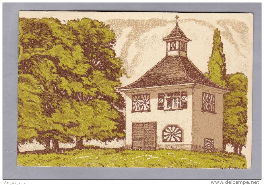 ZH MARTHALEN 1927.V.27 Marthalen LINDENHOF  Chrom Litho Bezirksängerfest - Marthalen