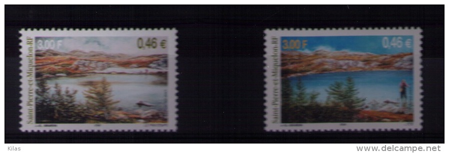 Saint Pierre And Miquelon 2001 Autumn, Winter MNH - Ongebruikt