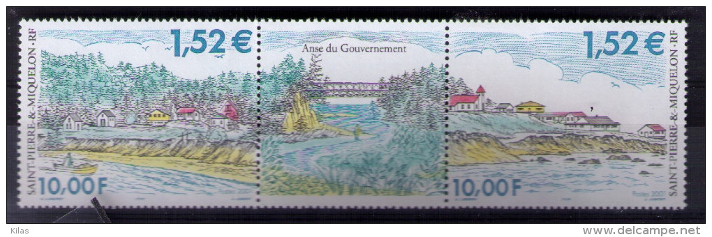 Saint Pierre And Miquelon 2001 Anse Du Gouvernement MNH - Unused Stamps