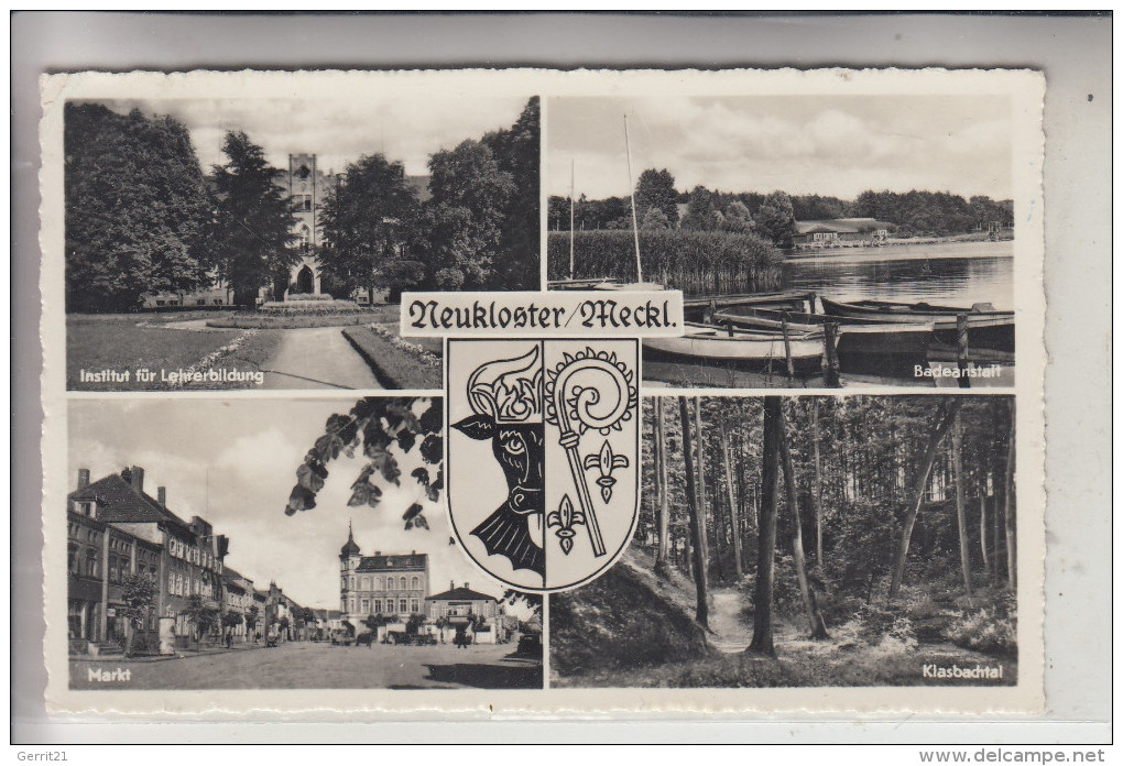 0-2405 NEUKLOSTER, Mehrbildkarte, 1958 - Neukloster