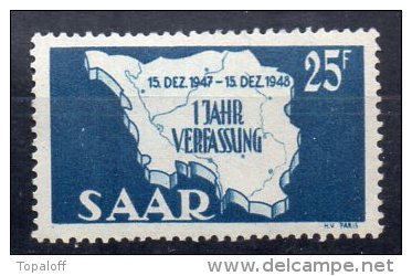 SARRE N° 249  Neuf Sans Charnieres - Unused Stamps