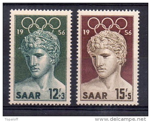SARRE N° 353 Et 354 Neufs Sans Charnieres - Unused Stamps