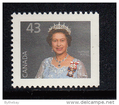 Canada MNH Scott #1358as 43c Queen Elizabeth II  Ex BK155 - Single Stamps