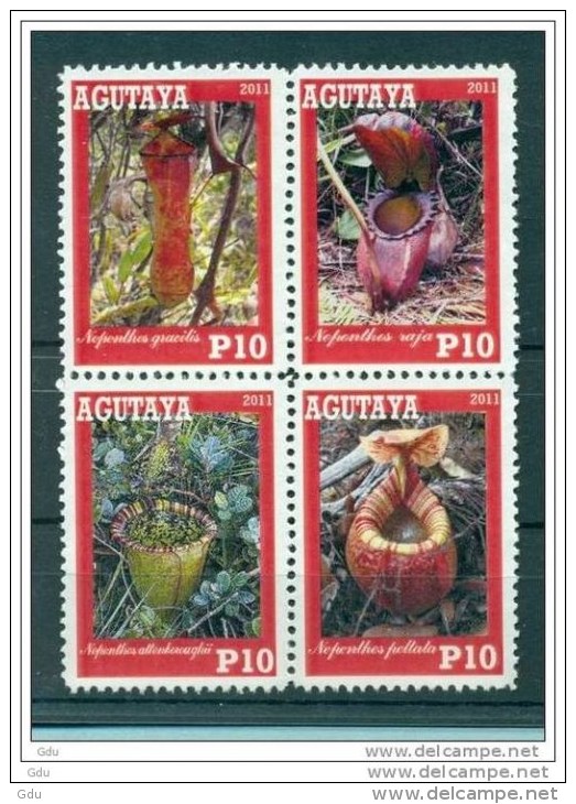 PHILIPPINES ( Ile De Agutaya Island ) Fleurs Pichets / Picher Plants - RRR - Mnh*** >> - Altri & Non Classificati