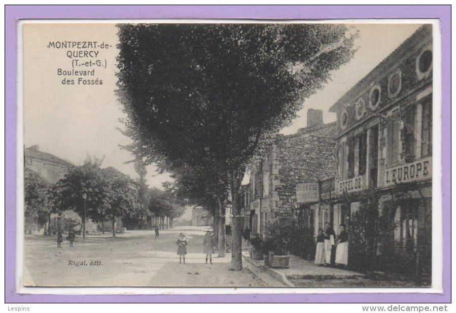 82 - MONTPEZAT De QUERCY -- Boulevard Des Fossés - Montpezat De Quercy