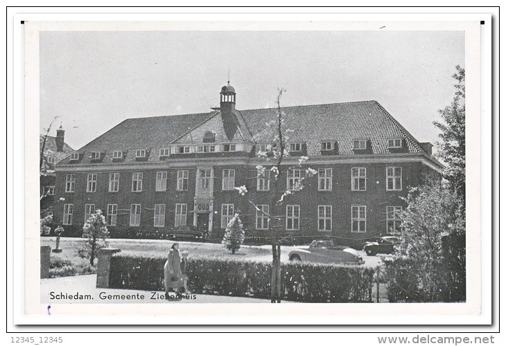 Schiedam, Gemeente Ziekenhuis ( Krassen In Kaart ) - Schiedam