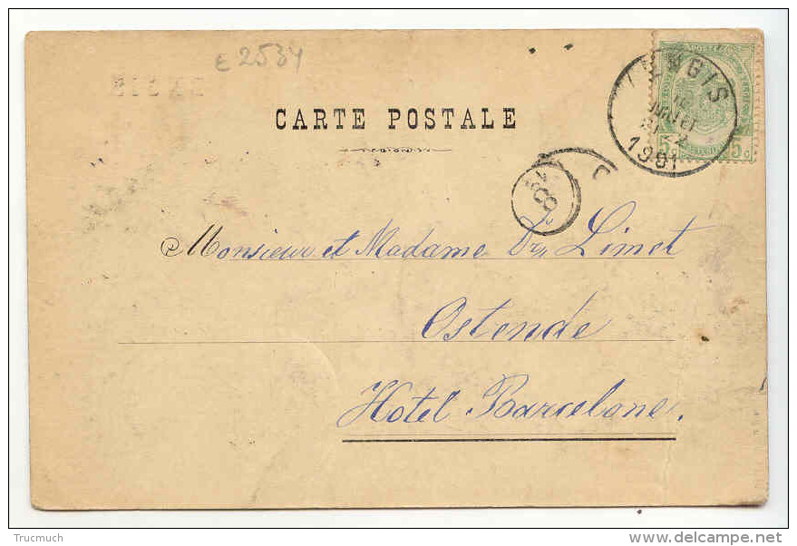 E2534  -  ENGIS  -  1901  *café*commerce* - Engis