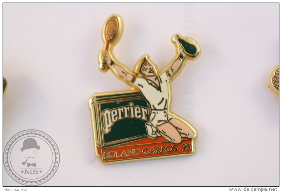 Roland Garros 93 Perrier - Arthus Bertrand Pin Badge   - #PLS - Tennis