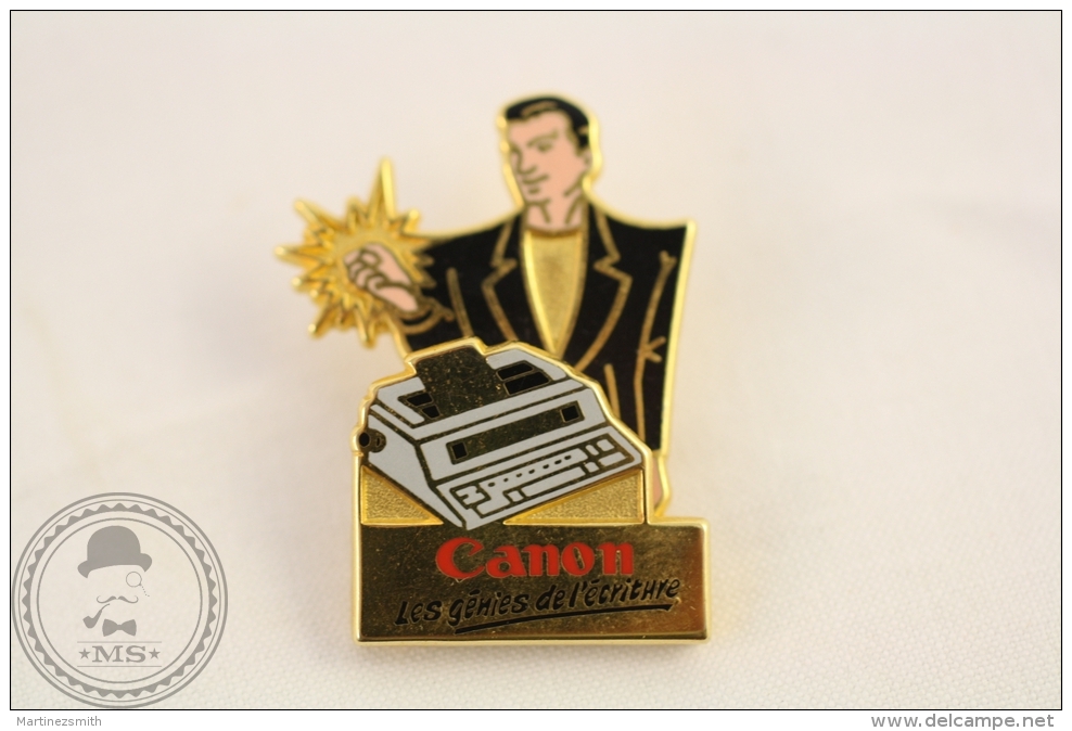 Canon Advertising - Sofrec Paris - Pin Badge  - #PLS - Marcas Registradas