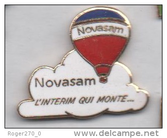 Montgolfiére , Novasam , L'intérim Qui Monte , En EGF - Montgolfières