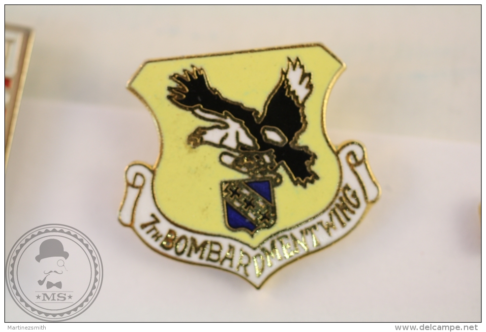 United States Air Force Unit - 7th Bombardment Wing -  Pin Badge  - #PLS - Army