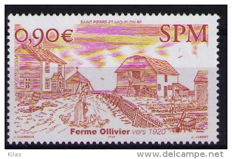 Saint Pierre And Miquelon 2004 Ferme Ollivier MNH - Ongebruikt