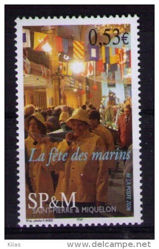 Saint Pierre And Miquelon 2006 Fishermen Festival MNH - Unused Stamps