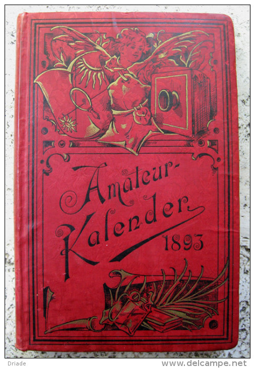 LIBRO TASCHEN KALENDER DR. A. MIETHE 1893 FREIEN PHOTOGRAPHISCHEN VEREINIGUNG ZU BERLIN PHOTOGRAPHEN FOTOGRAFIA - Biografie & Memorie