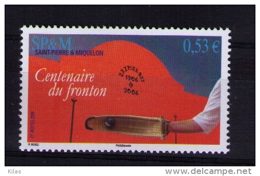 Saint Pierre And Miquelon 2006 Fronton Centenary MNH - Ongebruikt