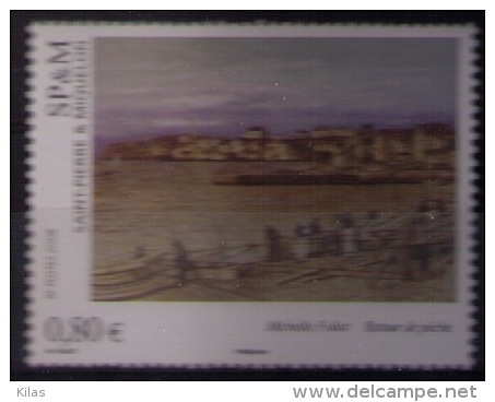 Saint Pierre And Miquelon  2008  Return From Fishing (painting) MNH - Neufs