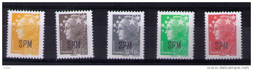 Saint Pierre And Miquelon 2008  Definitives MNH - Unused Stamps