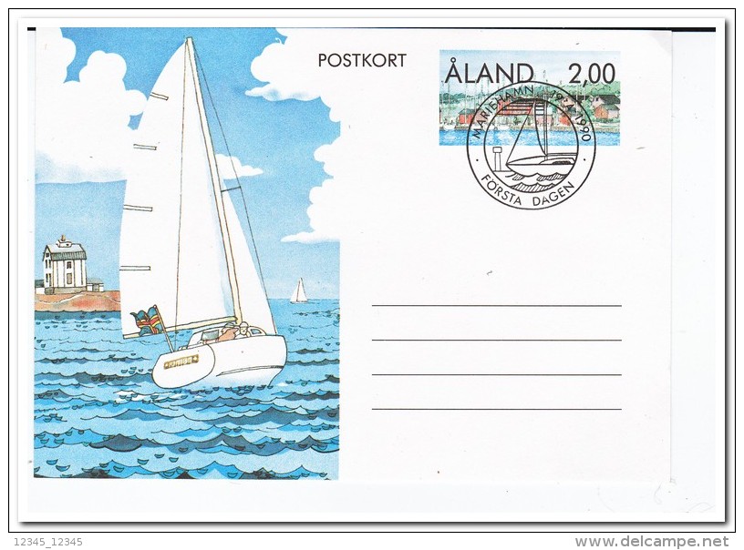 Aland, Postcard 1990 - Aland