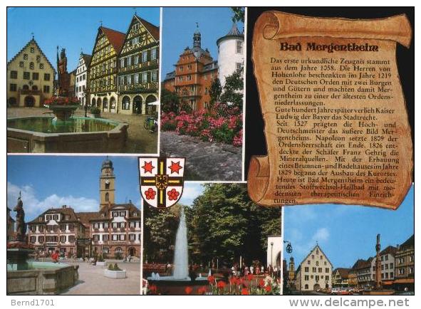 Bad Mergentheim - Karte Unbeschriftet / Card Mint (X1089) - Bad Mergentheim